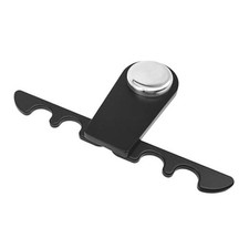 Portable Pool Stick Holder - Weighted 4-Cue Claw Holder for Billiard Table Black