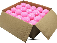 Tennis Ball, 40 Pack Practice Balls Bulk,Dog Balls  Colorful Heavy Duty Tennis