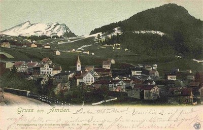 Amden Walensee SG Panorama