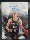 Jeremy Sochan 2022-23 Panini Origins Rookie Auto