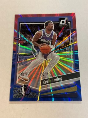 2023-24 Donruss Kyrie Irving 9/15 Red Blue Holo Laser SSP Mavericks JQ2