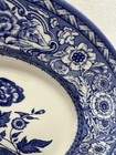 10 5/8” Fine Earthenware  Queen’s Rosemont Blue Floral Dinner Plate. — photo 5