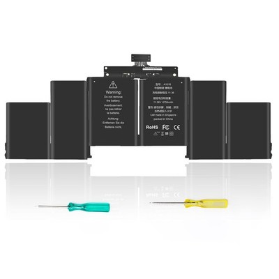 Long Lasting 99.5Wh Battery Replacement A1618 for MacBook Pro Retina 15'' A1398