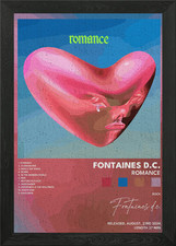 Fontaines D.C. - Romance Album Cove Framed Wall Art Poster Canvas Print Picture