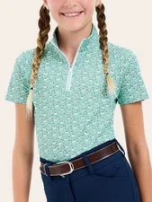 R.J. Classics Lucy Junior Short Sleeve Shirt - Flower Power