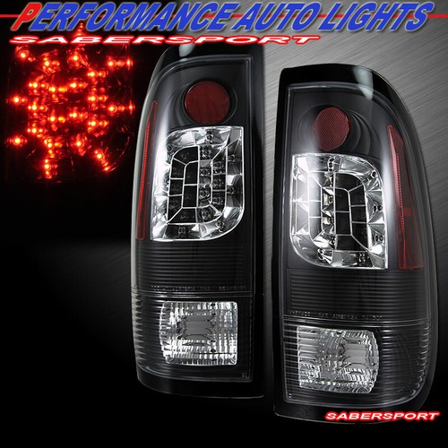 Smoke Headlights + Corner Lights + Taillights Set For 1999-2004 Ford F250 F350 Super Duty - Eagle Eyes
