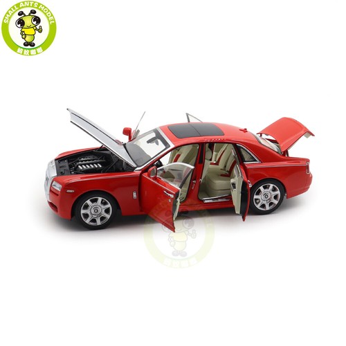 1/18 Rolls-Royce Ghost Kyosho 08802RS Red/Silver Diecast Model Car - Picture 7 of 22