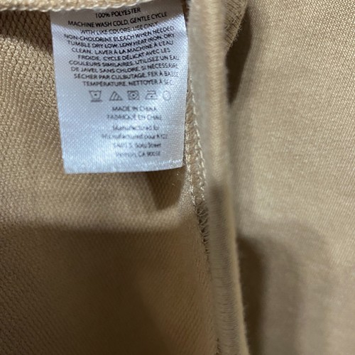 Camiseta sin mangas NYDJ para mujer L XL tostada neutra sin mangas elástica cuello en V carcasa básica nueva - Imagen 7 de 7