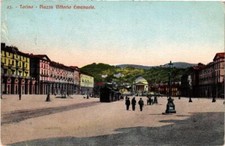 CPA AK TORINO Piazza Vittorio Emanuele ITALY (542773)