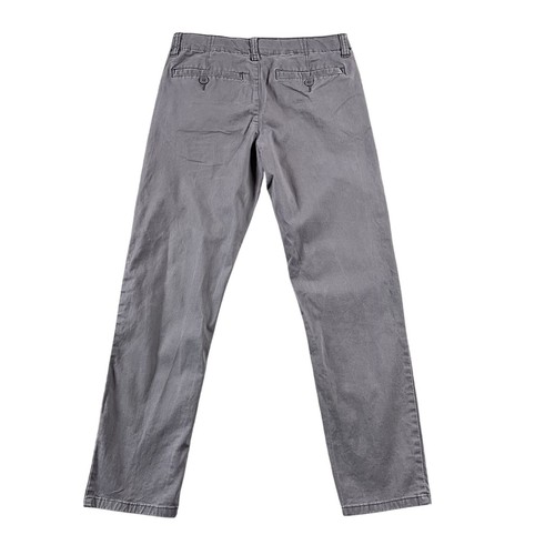 Lazer Co Kids Grey Khaki Pants Size 14 - Picture 2 of 4