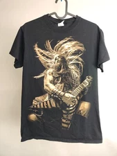 Zakk Wylde Black Label Society Forged In Iron Built To Destroy Rare Small Mens