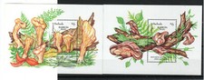 Barbuda 1993 Ensemble De Fungi De 2 x $6 MS 1415 MNH