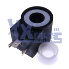 12V Solenoid Valve Coil 3 Prong DIN Connector 7012944 for JLG 460SJ 660SJ 600A