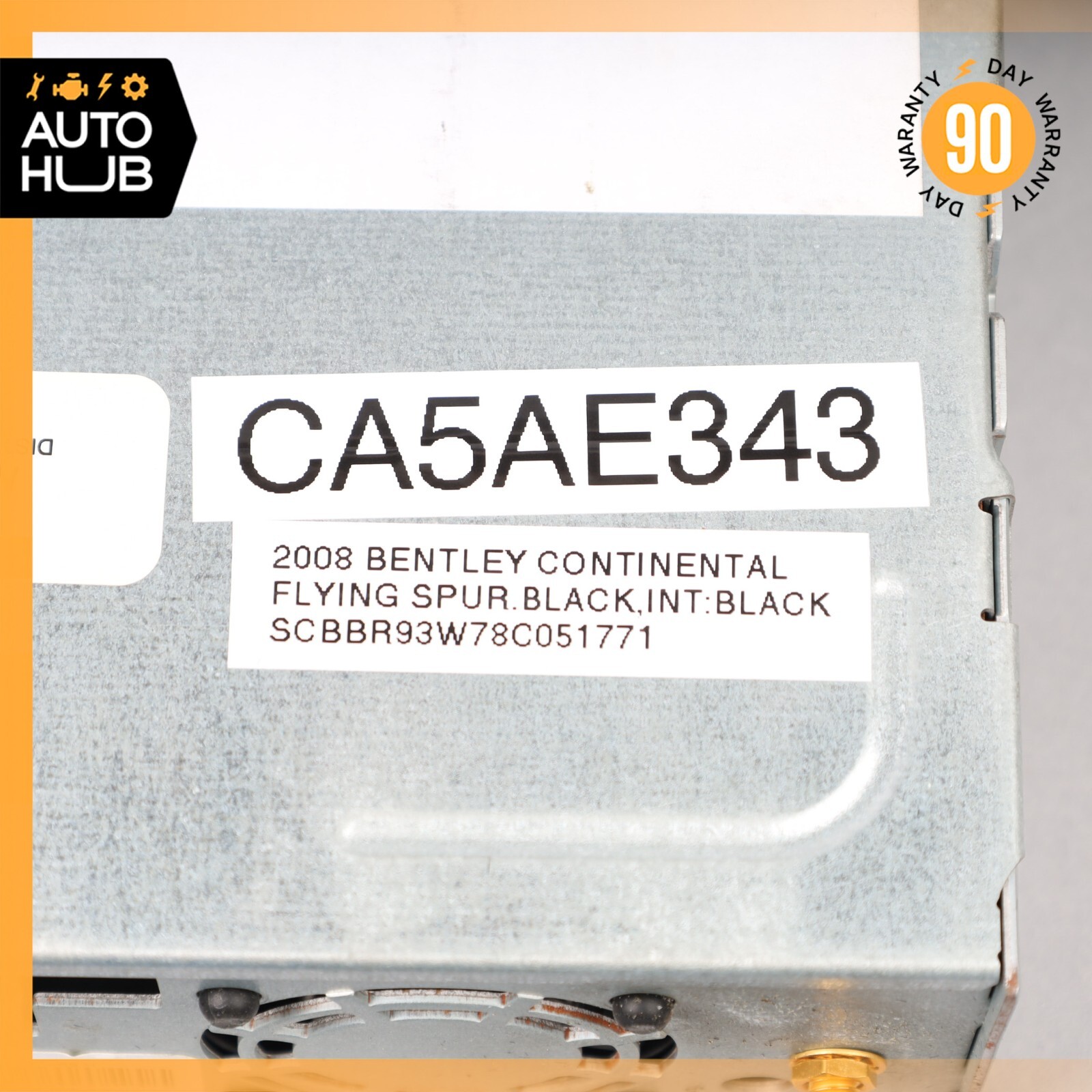 08-11 Bentley Continental Flying Spur GTC Navigation CD Disc Player GPS OEM