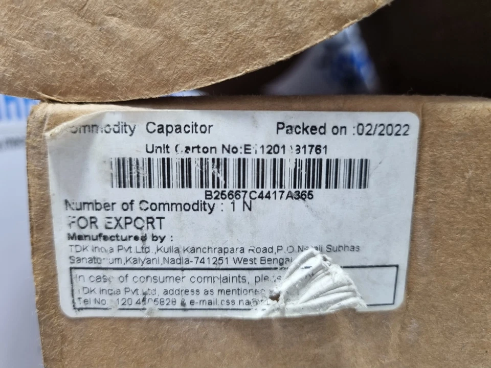 EPCOS MKK480-D-30-01 Capacitor B25667C4417A365 - Image 2 of 4