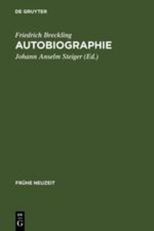 Thumbnail - Friedrich Breckling | Autobiographie | Buch | Deutsch (2005) | Issn |