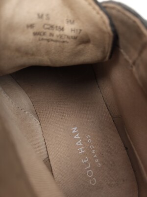 Cole Haan Grand.OS Tour Mens Size 9 M Gray Suede Chukka  display picture 3