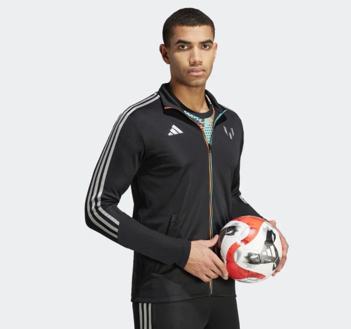 Mens Adidas Lionel Messi Soccer Futbol Track Jacket Small New | eBay