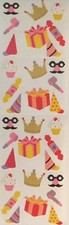 Mrs Grossman s BIRTHDAY PARTY Stickers 1997 VINTAGE RARE Hard to Find