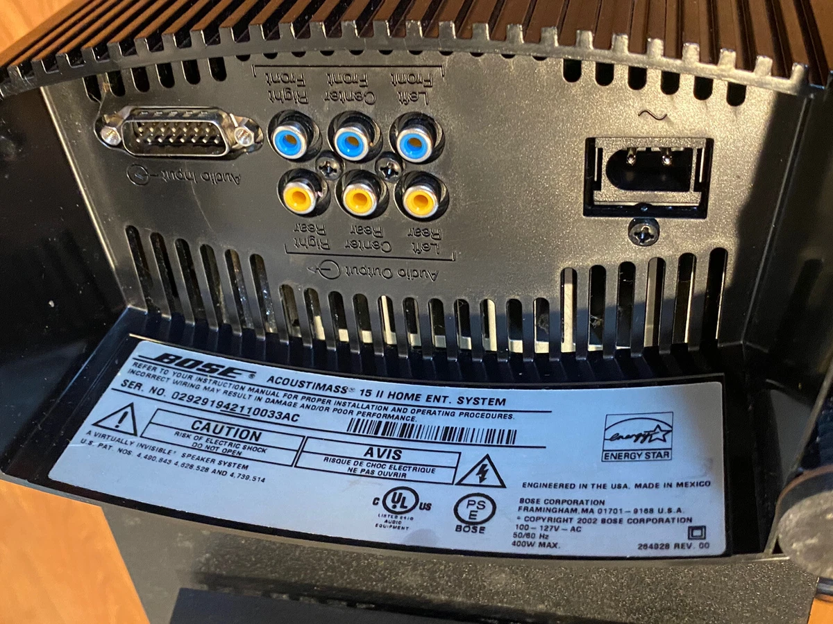 Bose acoustimass 15 iii sales