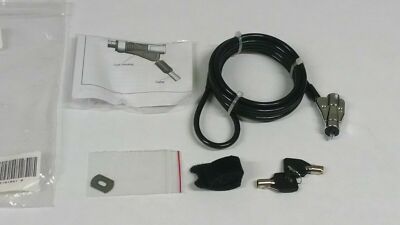Mobile Edge Key Cable Laptop Lock With High Security Black A880997 (/RT6-2214...