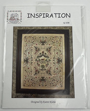 Rosewood Manor Inspiration Sampler Counted Cross Stitch Pattern Karen Kluba NIP