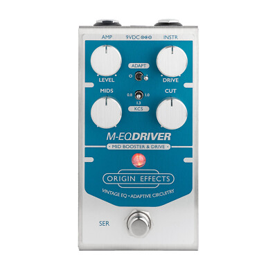 Origin Effects M-EQ Driver Boost & Overdrive Pedal