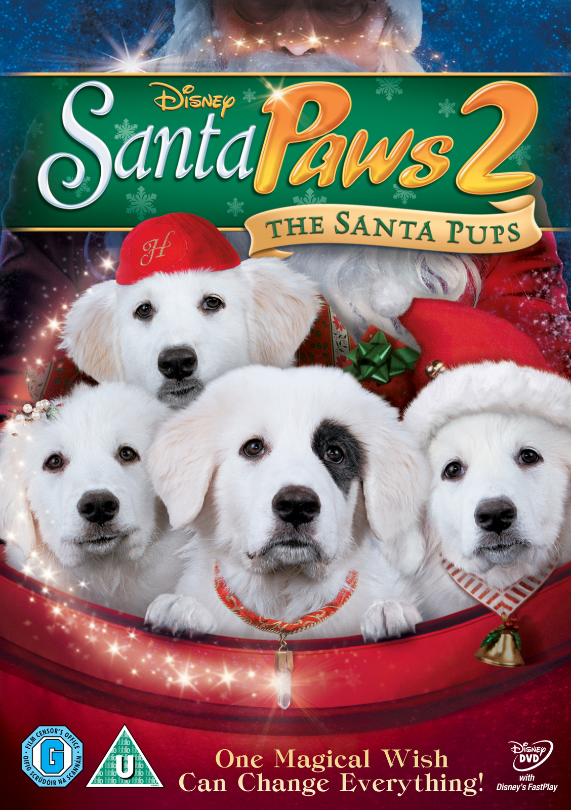 Santa Paws 2 - The Santa Pups (DVD) Kaitlyn Maher Pat Finn Cheryl Ladd