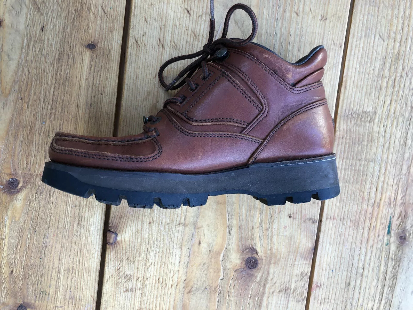 ROCKPORT MAHOGANY UMBWE XCS BOOTS SIZE 