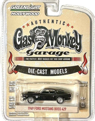 Greenlight 2016 Hollywood Gas Monkey Garage 1969 FORD MUSTANG BOSS 429