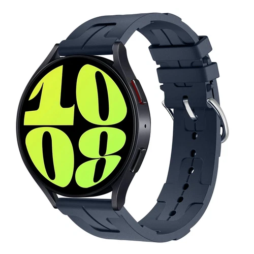 Correa deportiva de silicona de 20 mm 22 mm para reloj Samsung Galaxy 7 FE 6 5 4 clásico - Imagen 27 de 37