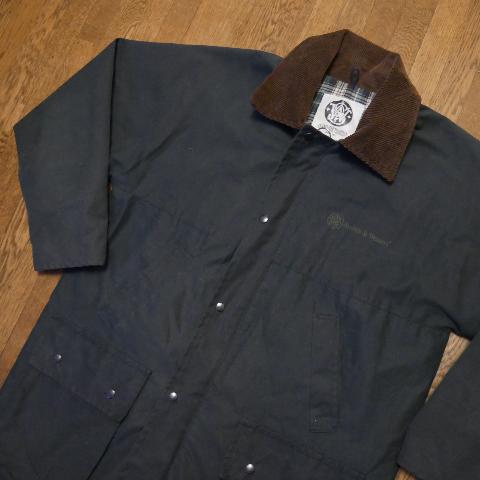 Smith and Wesson waxed cotton/oilskin jacket Made in … Gem