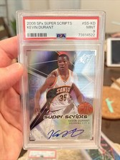 2008-09 SPx - Super Scripts Kevin Durant (AU) PSA 9 Mint