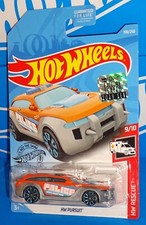 Hot Wheels 2019 Factory Set HW Rescue #196 HW Pursuit Orange & Gray POLICE