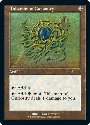 MTG FOIL ETCHED Dan Frazier Is Back Again: The Allied Talismans