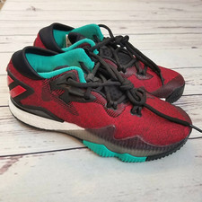 Adidas Crazylight Boost Low Basketball Shoes Boys Size 5 - B42602