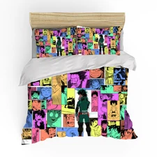 My Hero Academia Anime Single Double Queen King Bed Quilt Doona Duvet Cover Set