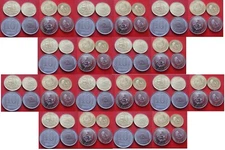 Transnistria 10 pcs x set 4 coins 5 10 25 50 Kopecks 2020 ( 2021 ) UNC magnetic