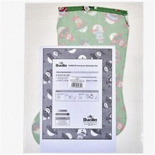 Frosty Flair Stocking Enhancer - 18" Pre-Sewn Insert for Festive DIY Crafts  Ho