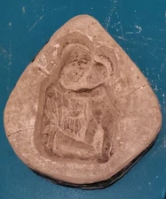 Cast Shape Chalk x Ceramic Antique Madonna with Child Ceramists Collectors