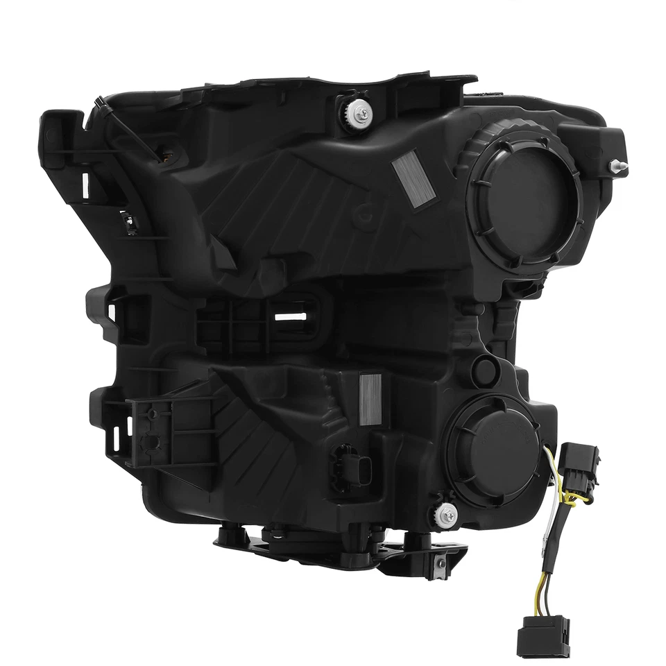 [Anti-Fog] 2015 2016 2017 Ford F-150 Polished Black LED Bar Projector Headlights Foto 2 de 4