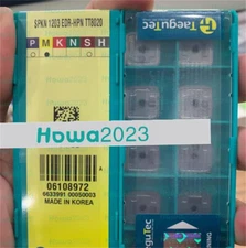 Taegutec SPKN1203EDR-HPN TT8020 Milling blade carbide inserts 10Pcs/Box