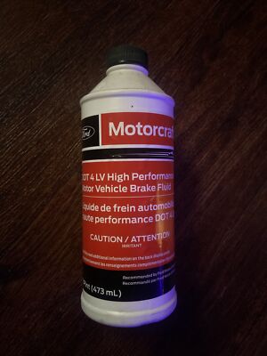Motorcraft - High Performance DOT 4LV Brake Fluid PM20 (1Pint) for Ford Lincoln