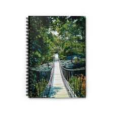 Look Out Point Draw Bridge Tennessee Spiral Notebook - Ruled Line