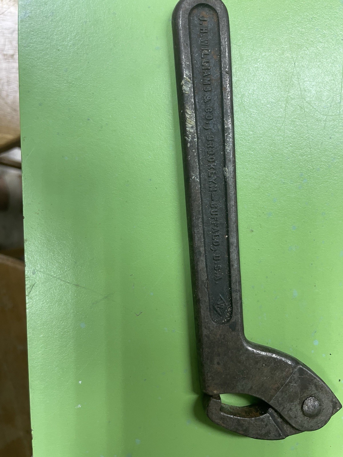 Vintage JH Williams & Co Adjustable Wrench No. 472