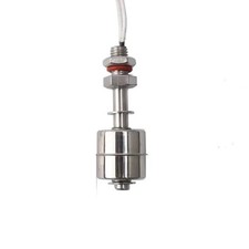 Stainless Steel Water Flow Increase Switch 60mm Silver