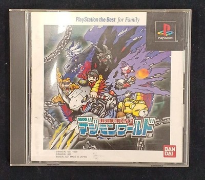 BANDAI PS software Digimon World PlayStation PS1