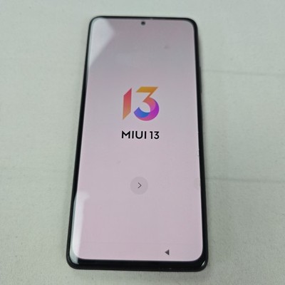 Xiaomi Redmi Note 10 Pro 64GB Schwarz Smartphone MIUI 13 zurückgesetzt Schutzfol