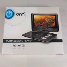 Onn 10" Screen Portable DVD/Media Player Kit 180 Degree Swivel 100093889 Car New