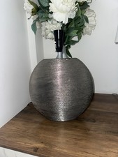 Next Silver Crome Table Lamp 